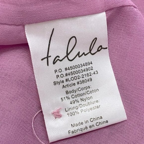 5/$25 Aritzia talula purple lace blouse S - Picture 7 of 13